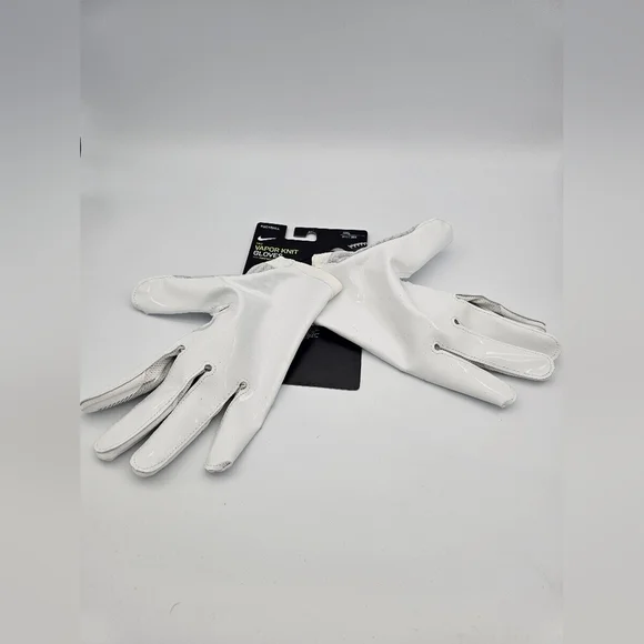 Nike Football Gloves Vapor Knit Elite Magnagrip White DM0057-133 Mens 3XL